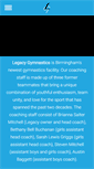 Mobile Screenshot of legacygymnastics.com